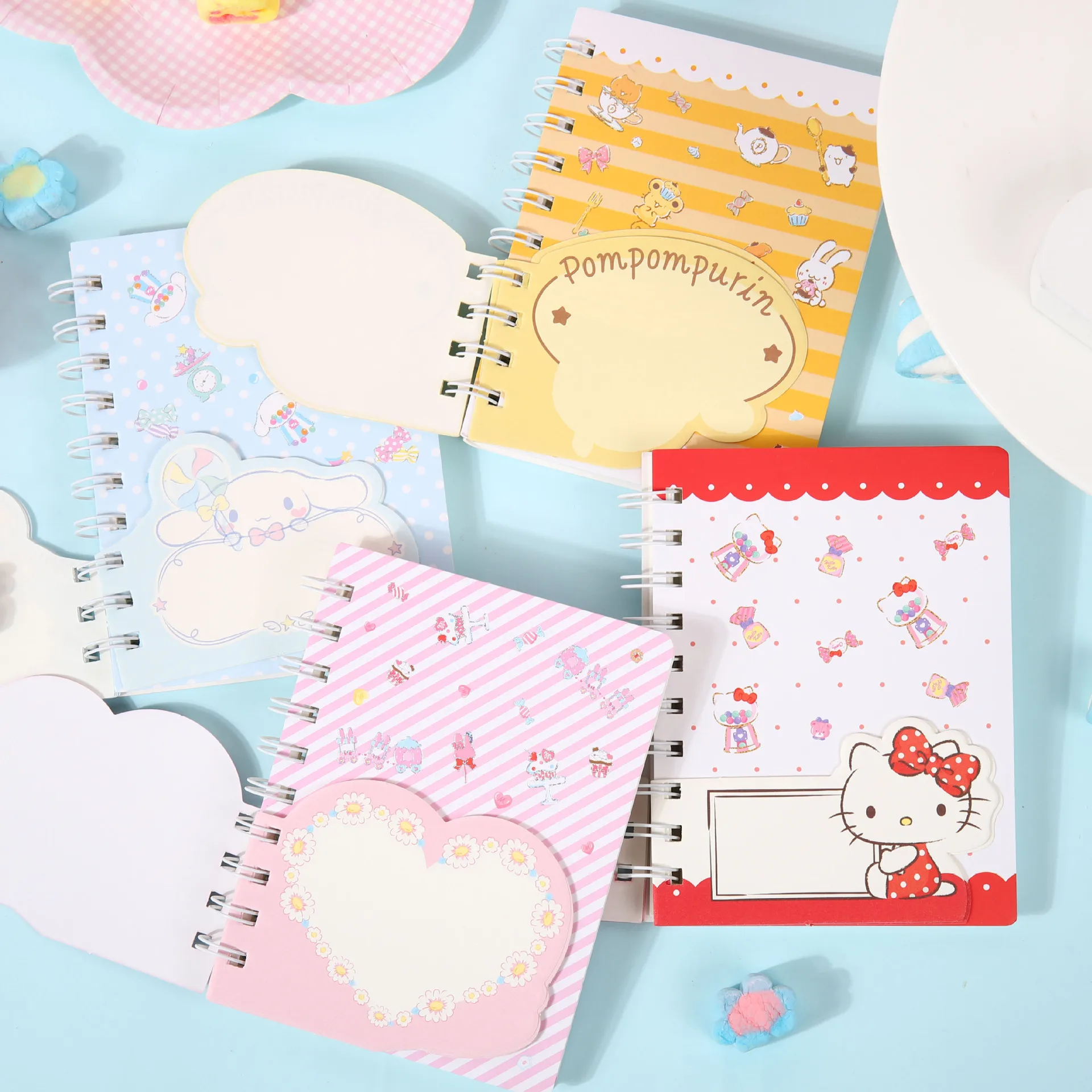 

Kawaii Cinnamoroll Kt My Melody A6 милый мультяшный блокнот аниме Sanrioed Девушка ручной книжка студенческие канцелярские подарки для девочек