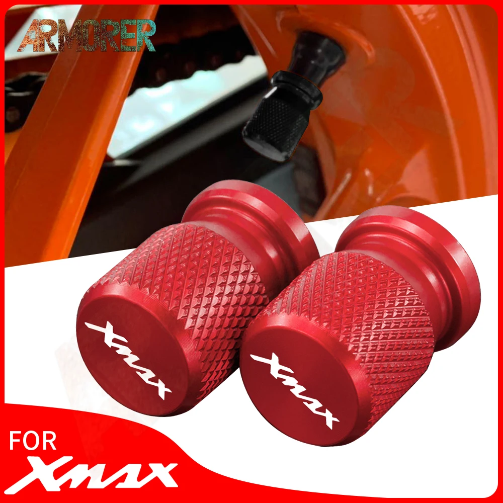 

Tire Valve Air Port Cover Stem Caps Motorcycle Accessories For YAMAHA X-MAX X MAX XMAX 125 250 300 400