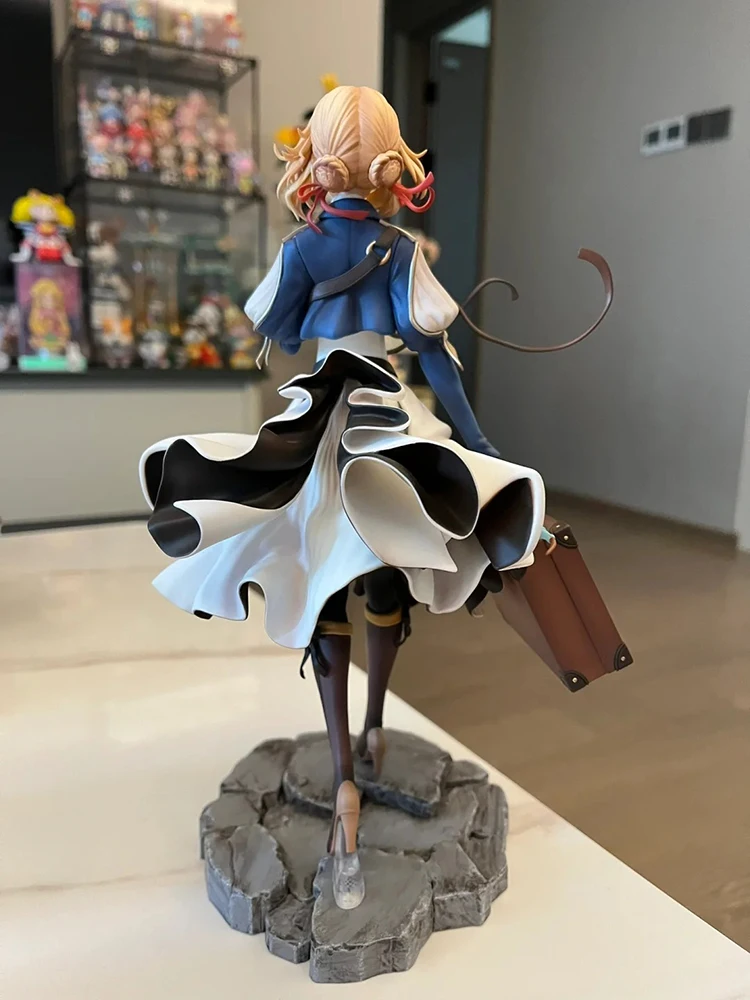 Новый 25 см фиолетовый Evergarden ручной работы вечный сад Gk Tide Play аниме статуя девушки