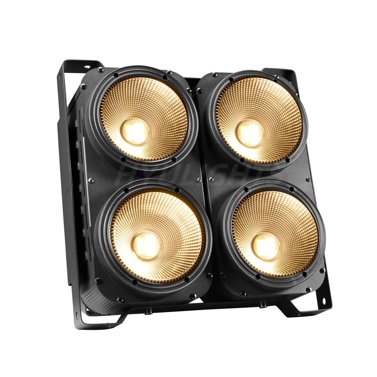 1/2/4 Pcs 4 Eyes Led COB Blinder Lights 4x100W 400W Par Cool White&ampWarm White Wash Beam DJ DMX 512 Strobe Stage