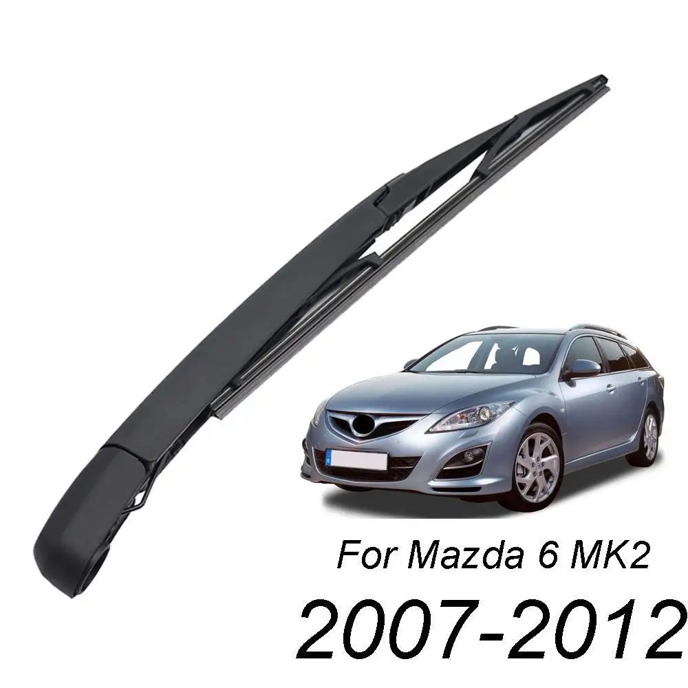 

adohon 14" Rear Windshield Wiper Blade Arm Kit For Mazda 6 GH1 MK2 Estate Wagon 2012 2011 2010 2009 2008 2007