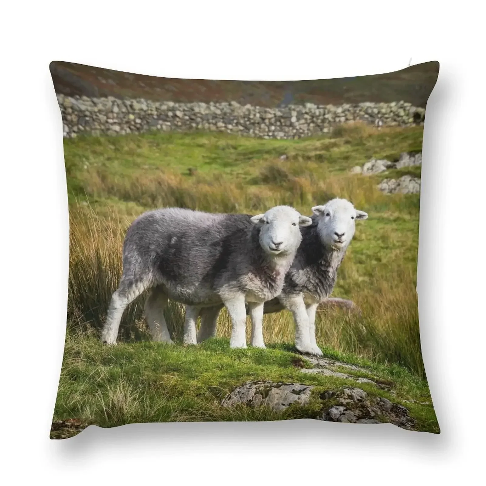 Гердивик овца пейзаж декоративная подушка диванные подушки эластичный чехол для
