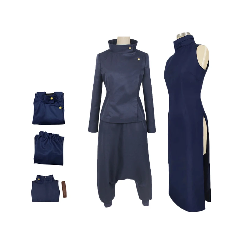 

Female Anime Jujutsu Kaisen Mai Zenin Cosplay Costume For Woman Dress Coat Pants Fantasia Halloween Carnival Party Disguise Suit