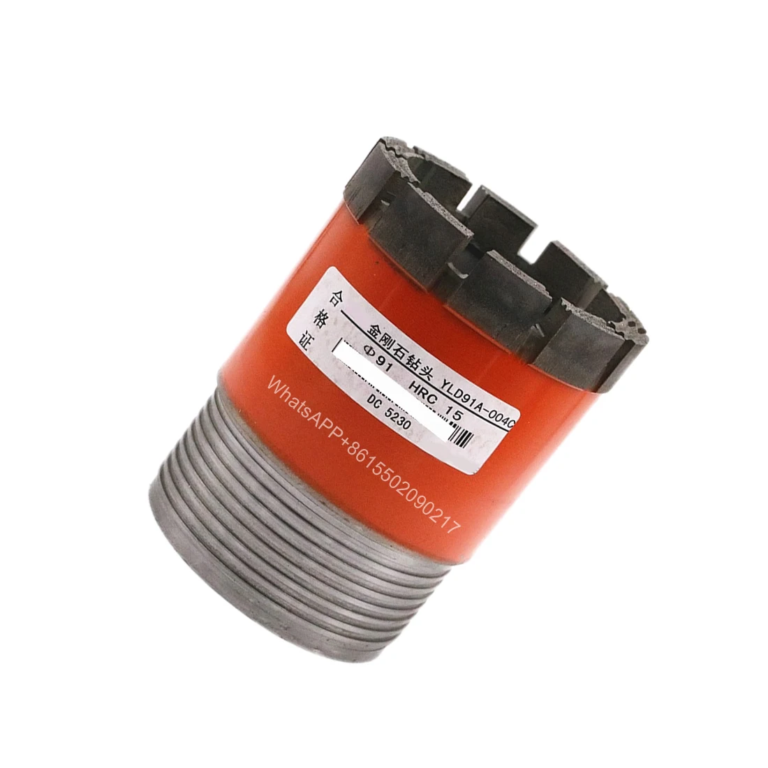 Буровое долото с алмазным сердечником 75-130 мм