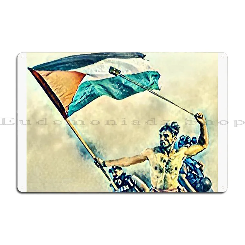 Металлический плакат в Газе с изображением Лондонской стены клубный жестяной