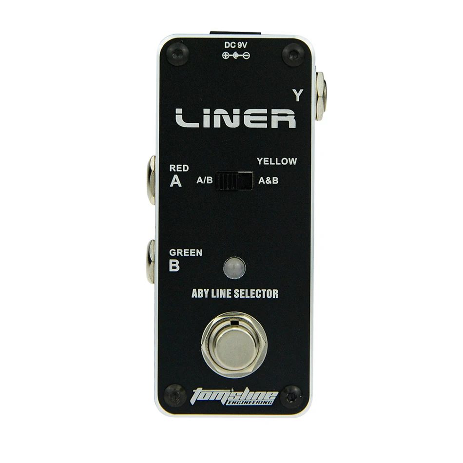 AROMA Tom'sline ALR-3 Liner Aby Line селектор Mini педаль эффектов для электрогитары Ture