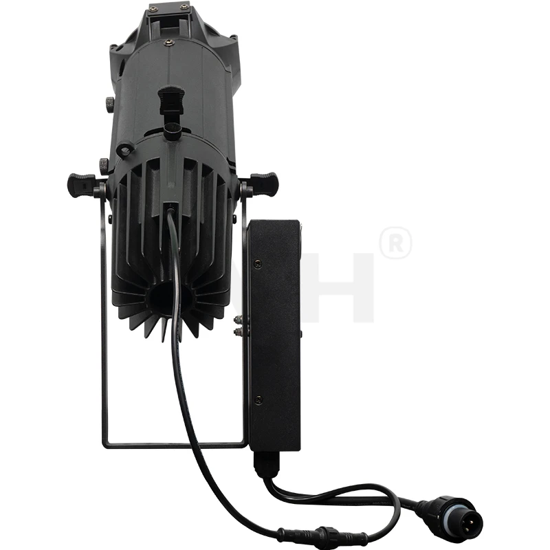 Фото DMX 40 Вт Мини 15 °   -30 °   Светодиодные прожекторы с зумом 2в1 или RGBL 4в1, профильный прожектор с логотипом №3