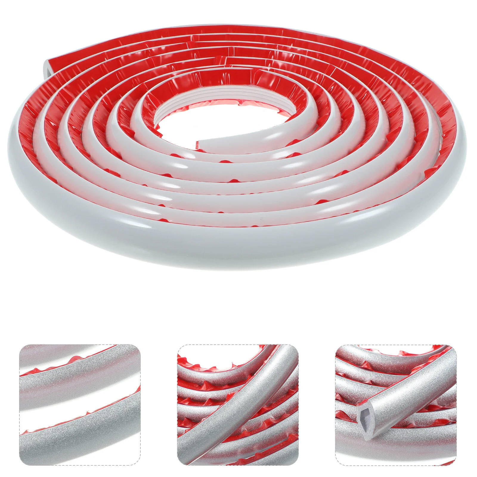 

Wall Decoration Peel Stick Trim Caulk Strip Tile Edge Corner Molding Kitchen Cabinet