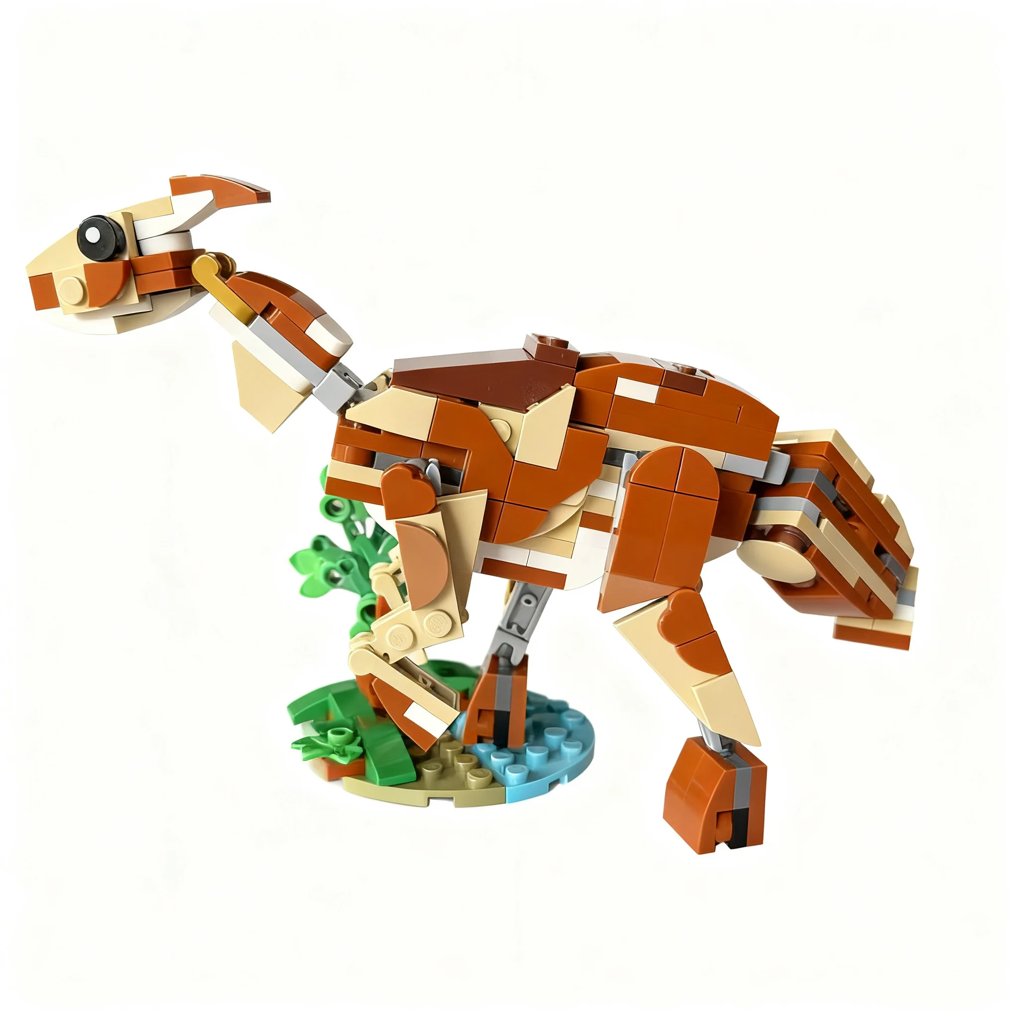 219 деталей MOC Паразауролофус Creator Creator 3-в-1 Модель-игрушка Конструктор Строительные блоки Рождественский подарок Обучающий декоративный набор (art.: 3920dcc3ffc8d) - 3920dcc3ffc8d