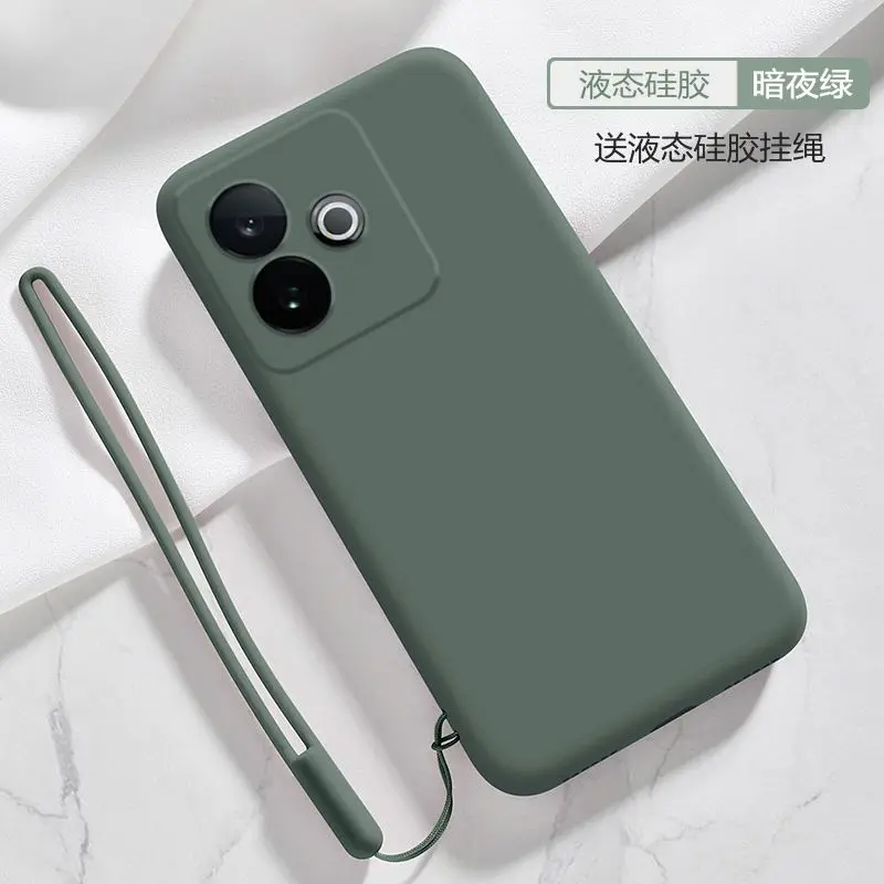 Фото Чехол для Realme GT7 Pro GT 7T, модный простой силиконовый ремешок из ТПУ, приятный для кожи чехол для Realme GT 7 7T Pro, противоударный бампер №4