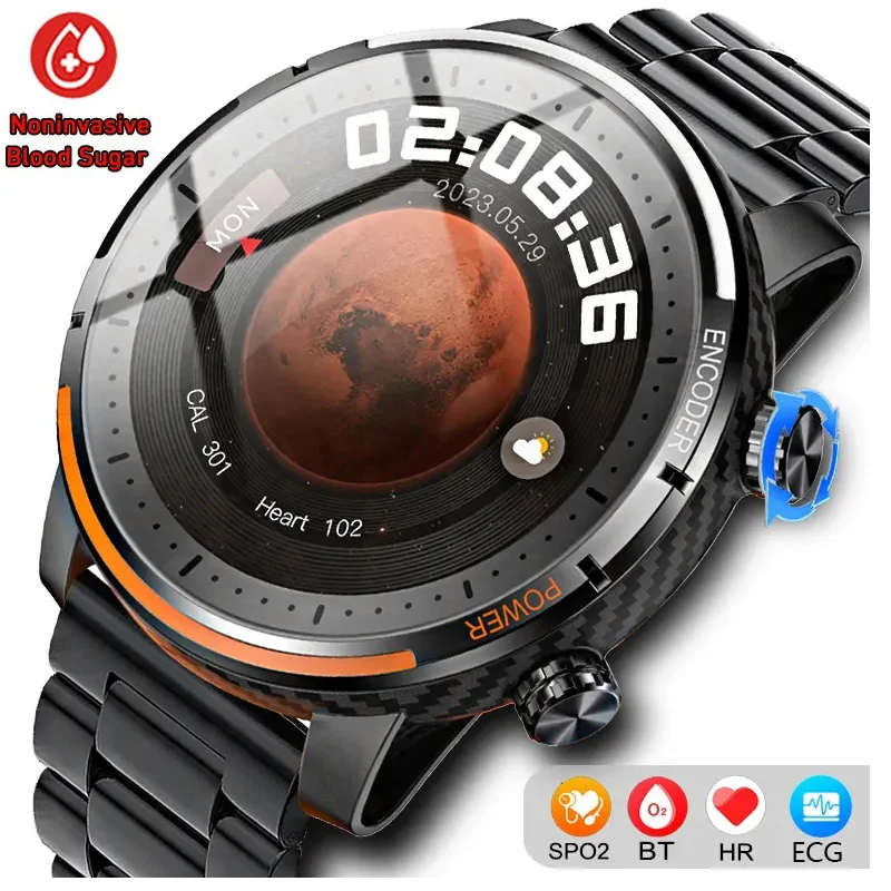 

Smart Watch Women Physiological Cycle ECG+PPG Heart Rate Monitor NFC Voice Assistant Bluetooth Call Sport Waterproof Men's Watch