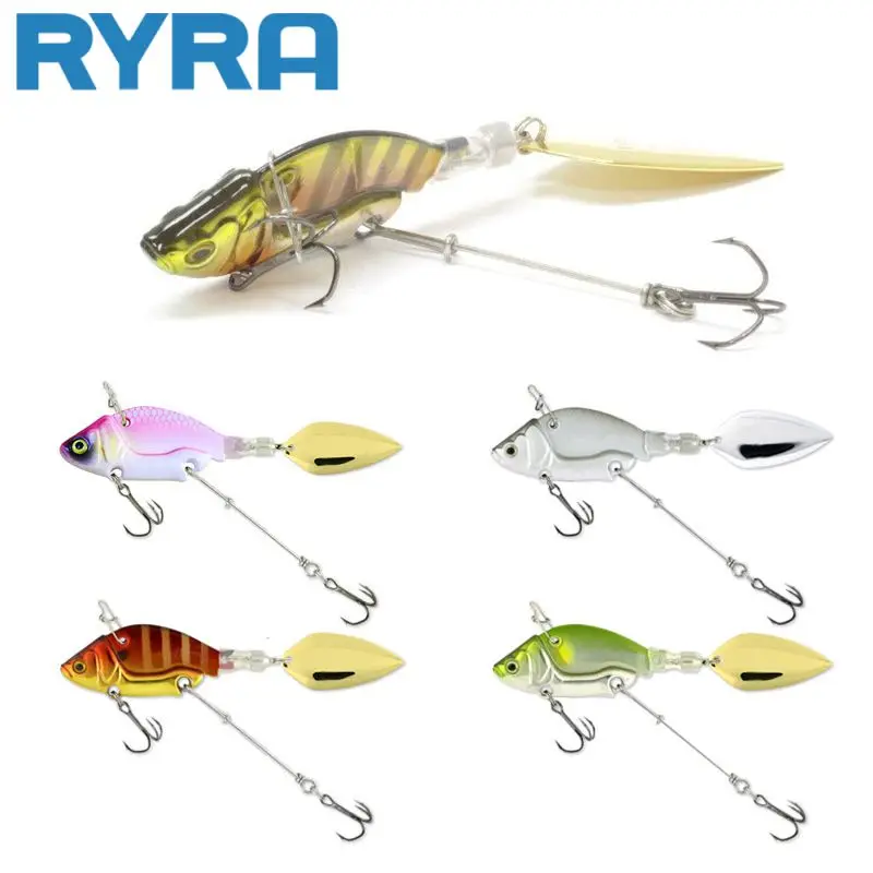 

Искусственная приманка, медная приманка с свинцовым покрытием и острым двойным крючком, вращающаяся Светоотражающая рыболовная снасть, же...