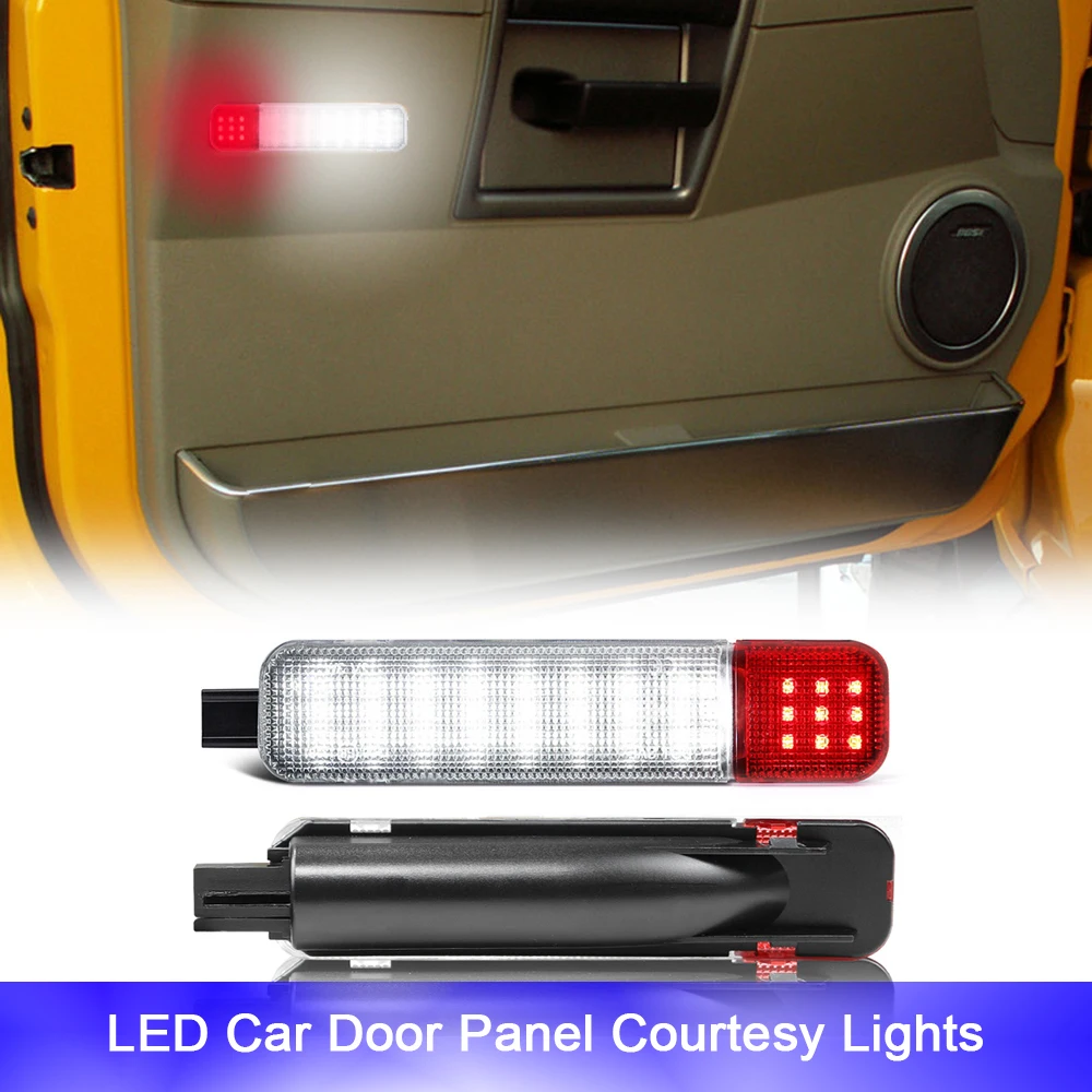 Автомобильная Дверная панель светодиодный SY Lights для Hummer H2 03-09 GMC Yukon XL Chevrolet Suburban 1500