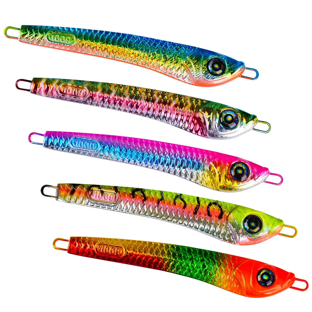 

Блесна рыболовная металлическая Антикоррозийная, 60-200 г, 5 цветов