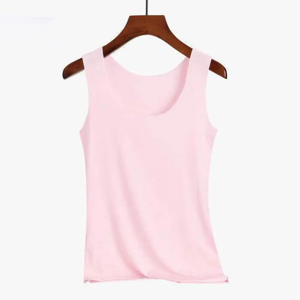 

Temperament Simple Good Stretch Off Shoulder Undershirt Summer Women Blouse Sleeveless for Daily Wear