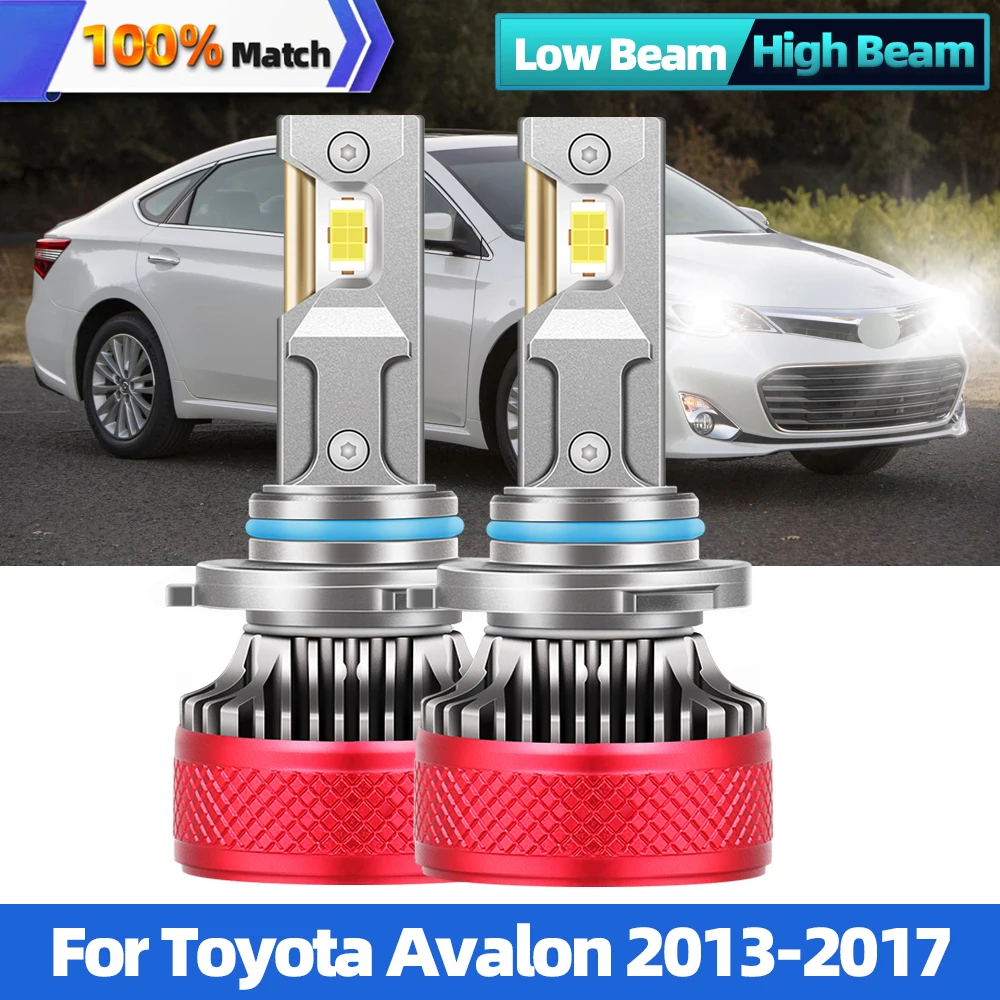 

LED Car Headlight Bulbs 9005 HB3 120W 30000LM 6000K White CSP Chip Auto Lights For Toyota Avalon 2013 2014 2015 2016 2017