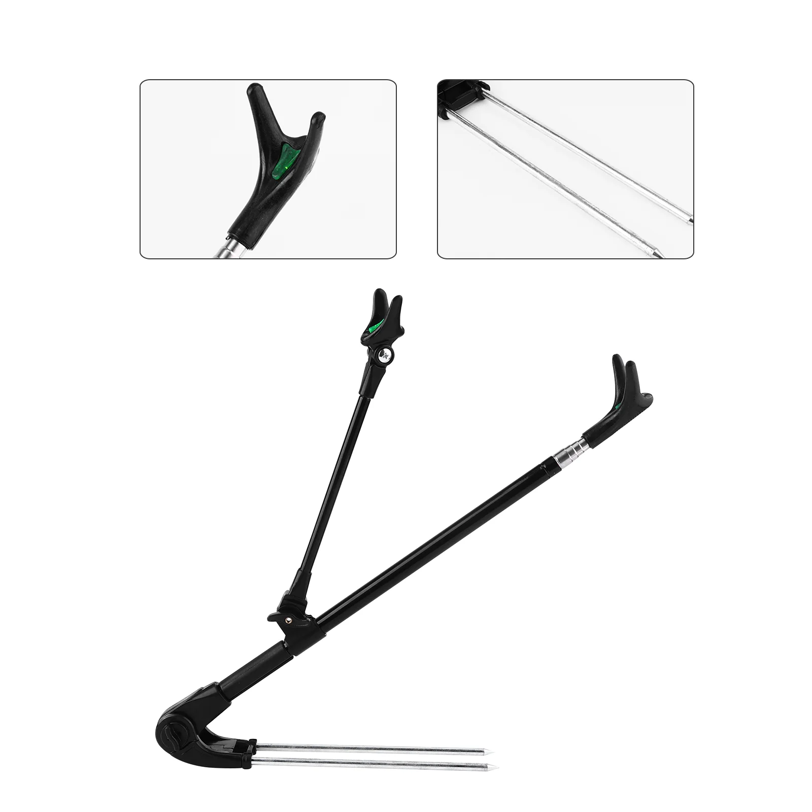 

Rod Poleholder Rack Bracket Support Telescopic Folding Mount Storage Beach Tripod Tackle