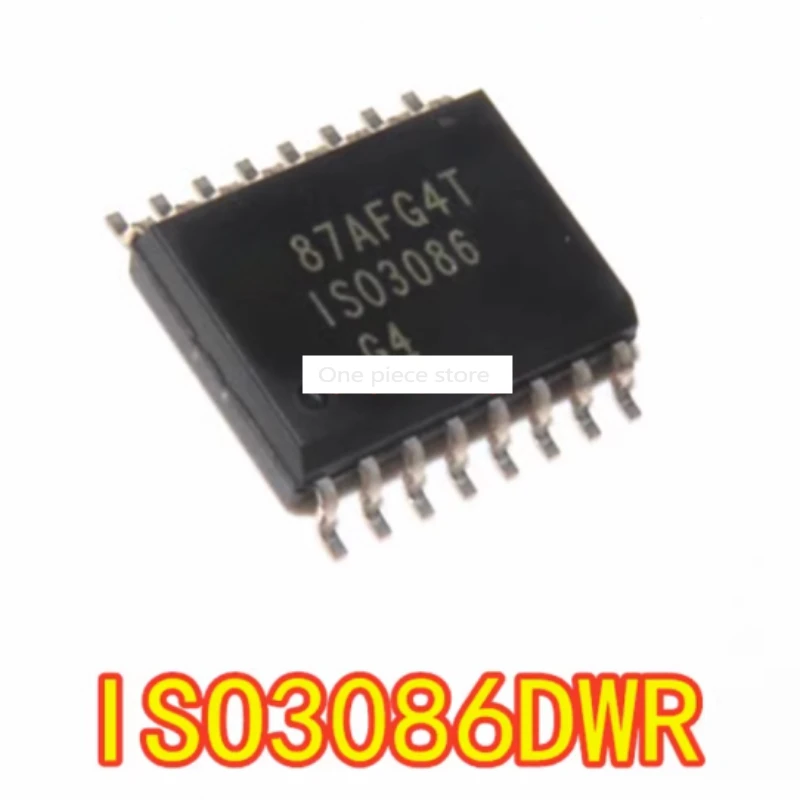 Цифровой изоляционный чип ISO3086DWR SMT SOP-16, Шелковый экран, ISO3086, 1 шт.