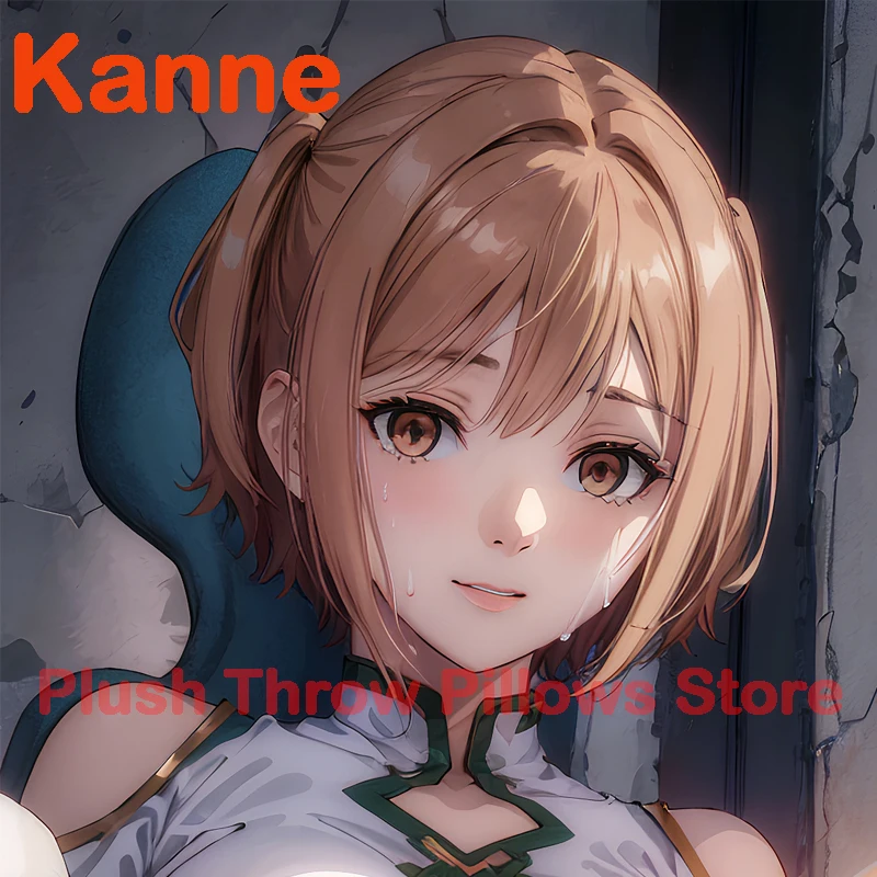 Двусторонняя наволочка Dakimakura anime Kanne (Frieren: Beyond Journey's End) подушка для тела в