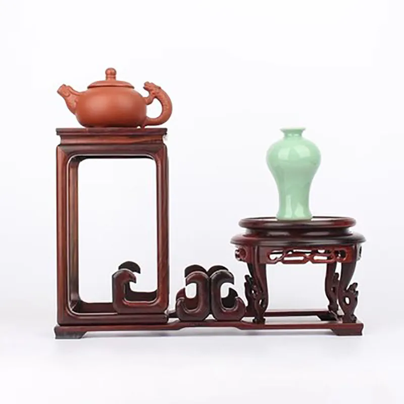 

Миниатюрная мебель из массива дерева, красная кислая ветка, антикварная полка, простая Античная полка, Duobao Ge Small Bo Gu
