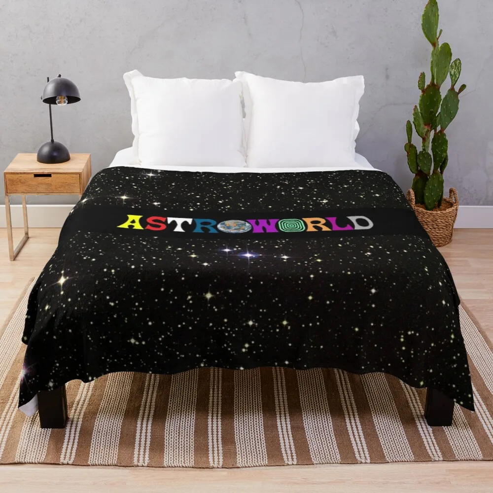 

Astroworld Throw Blanket Camping Blanket Sofa Blanket