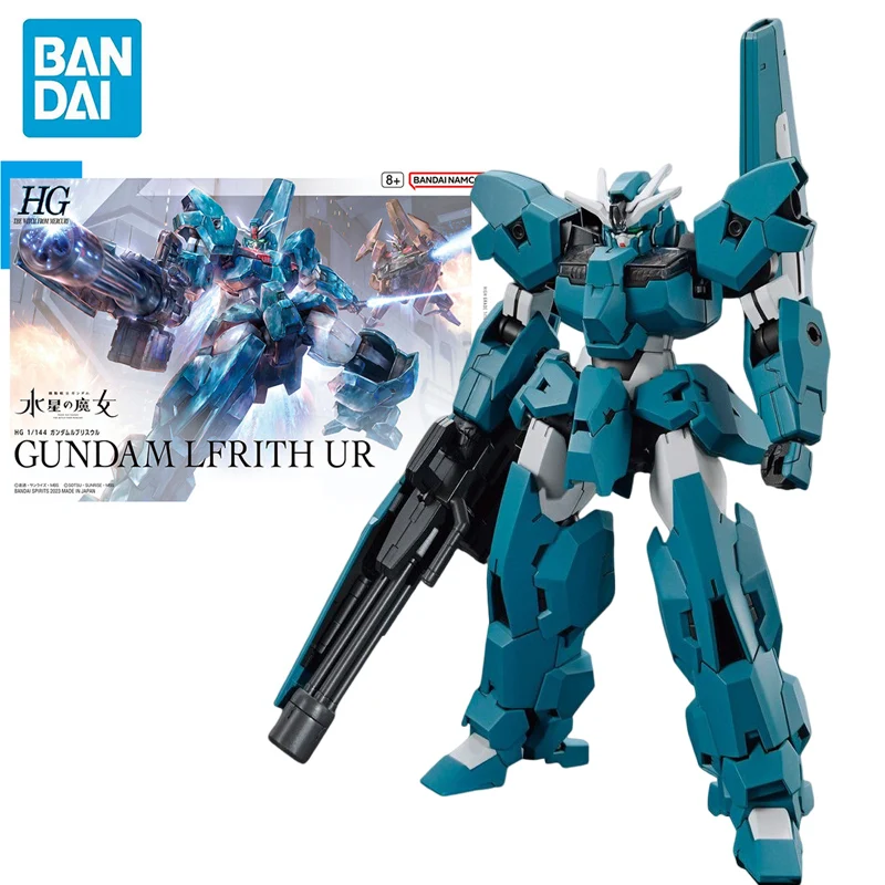 

In Stock BANDAI HG 1/144 Mobile Suit Gundam: The Witch From Mercury GUNDAM LFRITH UR PVC Anime Action Figures Assemble Model Toy