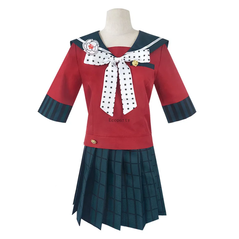 Anime Danganronpa Harukawa Maki School Girls skirts Uniform Set Cosplay Costume  disfraz de halloween para mujer