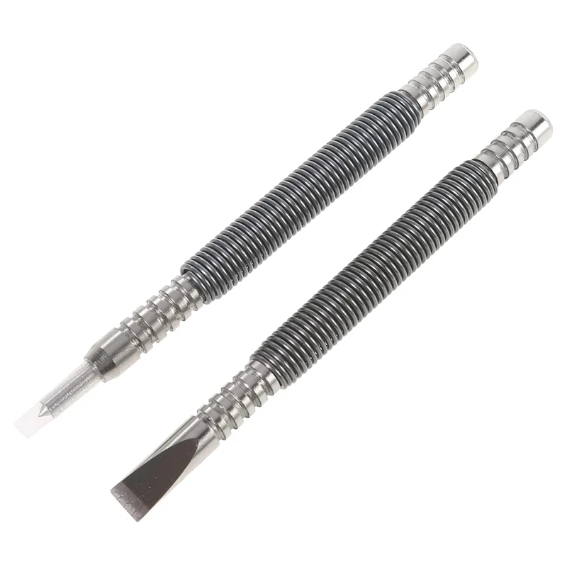 

2 Pcs Hammerless Nail Set Punch 1/32Inch-1/16Inch For Home And Professional Use Door Hinge Pin Punch Tool High Hardness