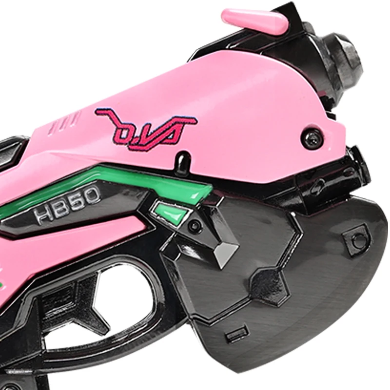 Netcase Overwatch D.va Gun Dva оружия кулон-пистолет реквизит для косплея брелок из цинкового