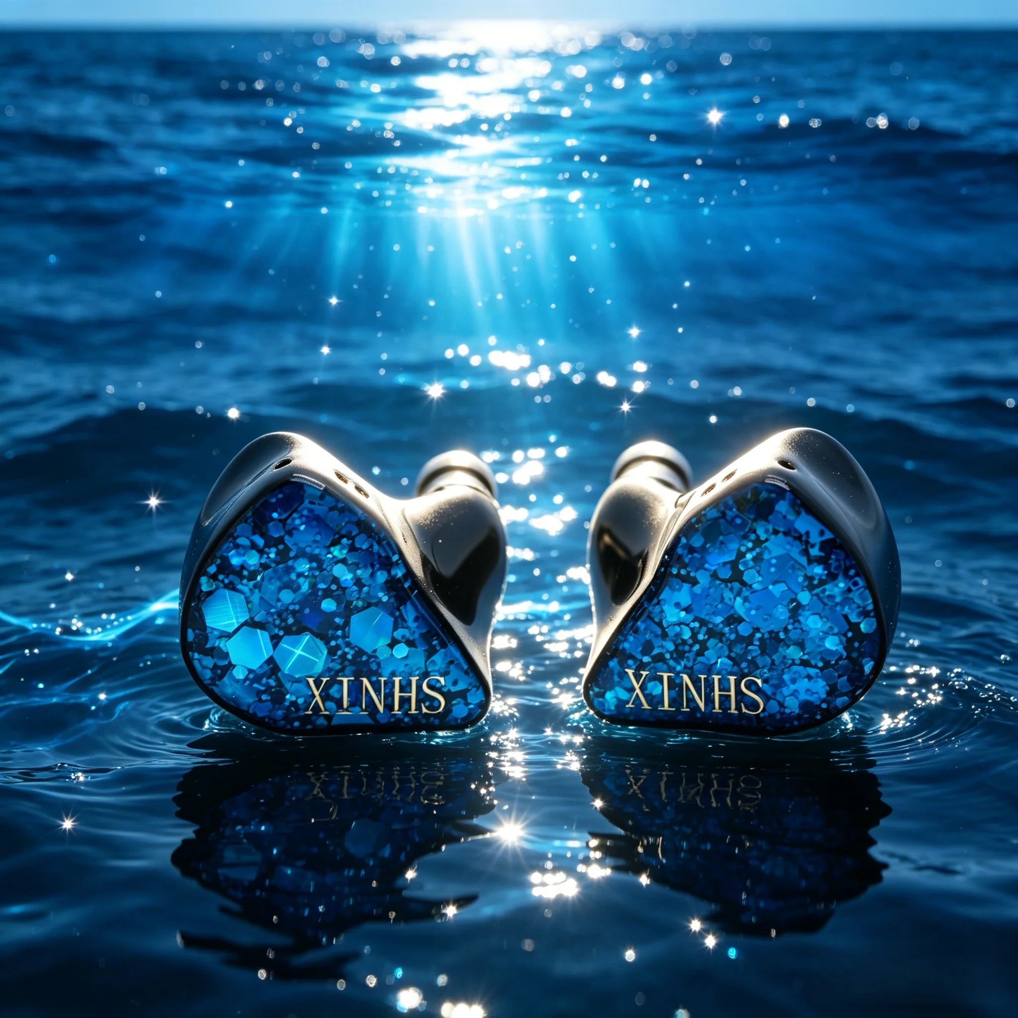 XINHS Nereus Sola HiFi IEM с несколькими динамическими излучателями, графеновой LCP диафрагмой, 3.5 мм, 2-контактный, с низким уровнем искажений, подходит для игровых энтузиастов (art.: 3920dacee8a03) - 3920dacee8a03