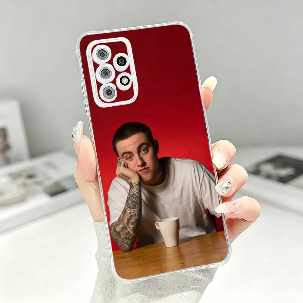 Фото Прозрачный мягкий силиконовый чехол для телефона Mac Miller Rapper Honor для Samsung S25 S24 S23 S22 S21 S20 S10 FE Note 20 Ultra Plus №5