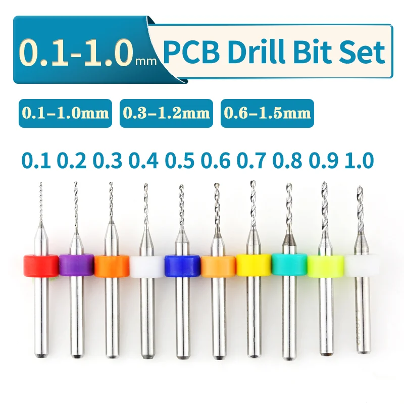 

Carbide Micro Boren Mini Cnc Boren Bit Set Printplaat Boor Voor Pcb Voor Board