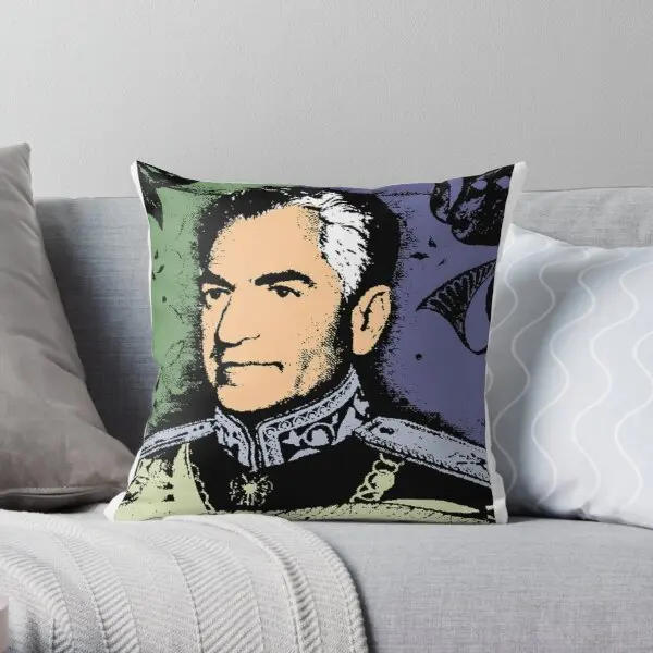 

Shah Of Iran Printing Throw Pillow Cover Soft Hotel Fashion Office Car Wedding Anime Decor Bed Fashion Pillows not include