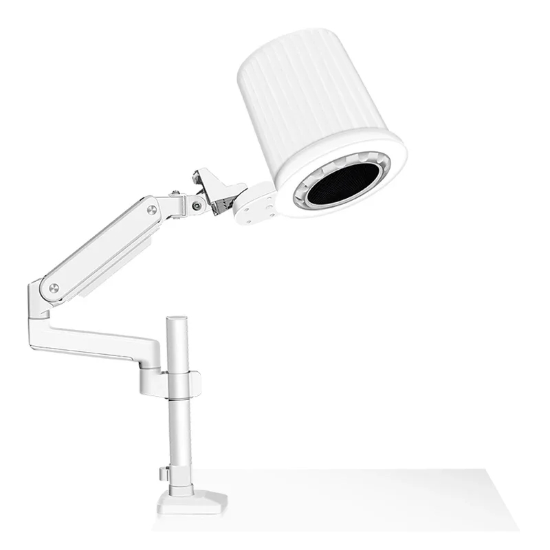 2028 Пылесборник для ногтей со светодиодной подсветкой маникюрного стола и