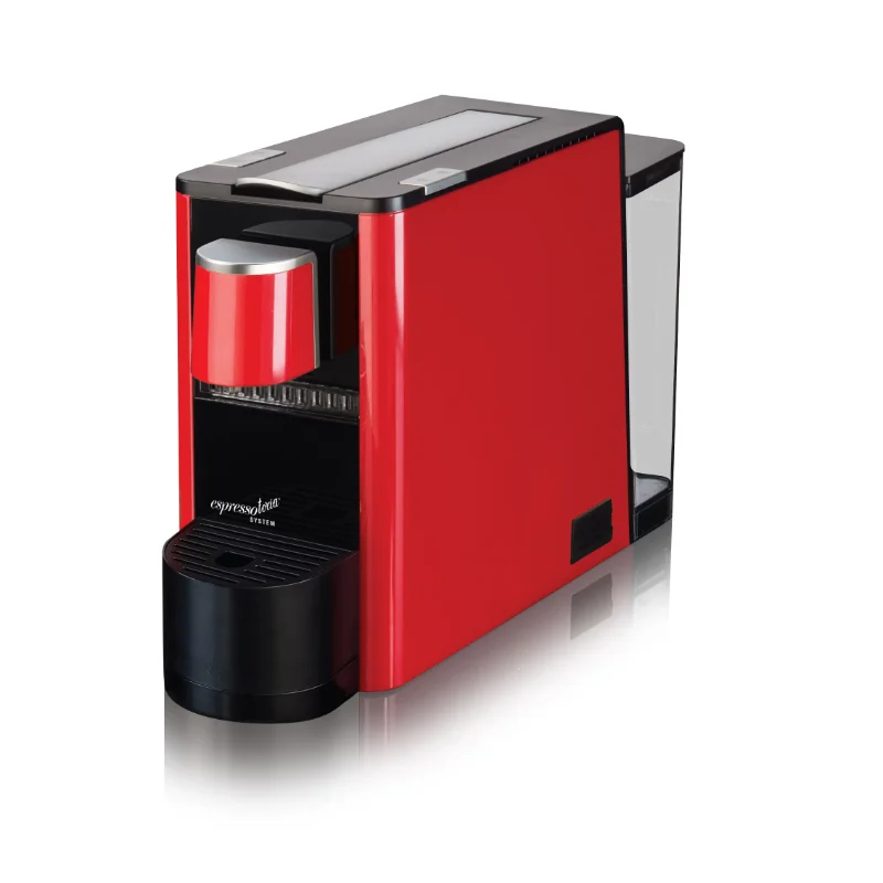 

Espresso Coffee Pod Machine, Black/Red