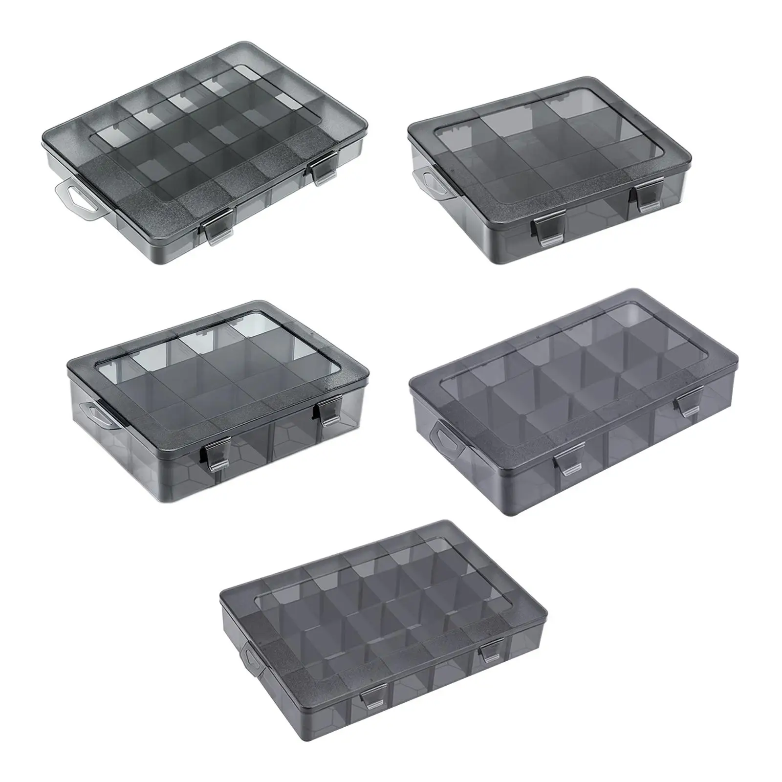 

Tool Storage Box Organizer Container Case Jewelry Fishing Hook Hardware Bin