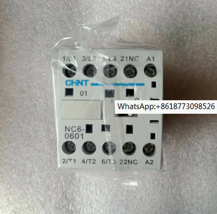 

2PCS CHNT AC contactor NC6-0910 NC6-0901 NC6-0610 NC6-0601 Switch CHINT