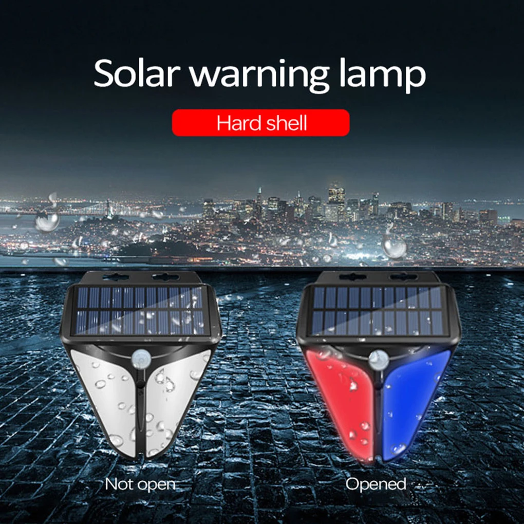 

LED Solar Alarm Light Wireless Sensor Light Siren Garden Security
