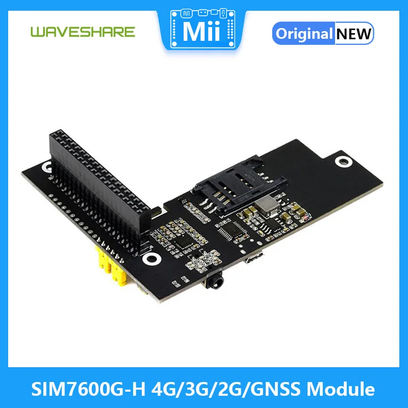 

Waveshare SIM7600G-H 4G / 3G / 2G / GNSS модуль для Jetson Nano, LTE CAT4, глобальное применение