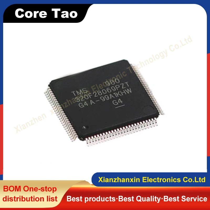 32-битный микроконтроллер TMS320F28069PZT 320F28069 LQFP100, MCU, 1 ~ 5 шт./партия
