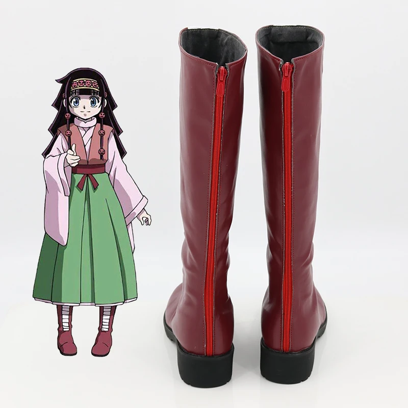 Сапоги для косплея аниме HxH Aruka Alluka Zoldyck
