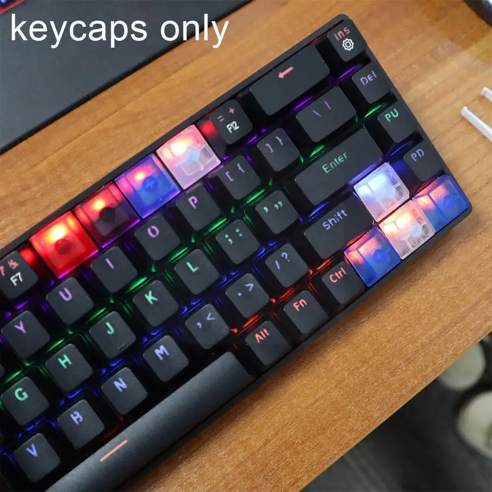 

Прозрачная крышка 104 S из АБС-пластика, крышка s Mx, крышка для переключателей Oem Mx, Игровая плата N8w4