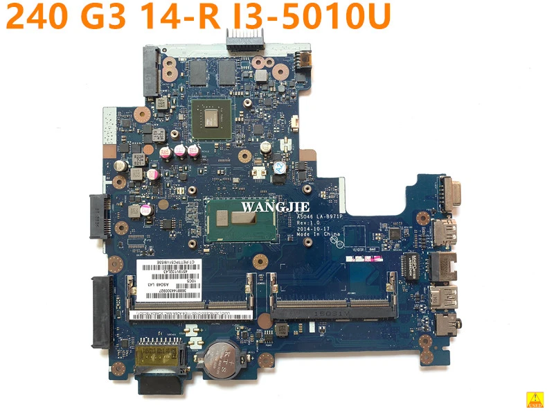    HP 240 G3 14-R    I3-5010U, /