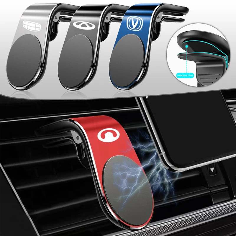 

General Magnetic L-Type Phone Holder in Car Handsfree Bracket For Changan Cx70 Xs15 Cs35 Plus Cs55 F70 Cs85 Cs15 2012 2010 Car