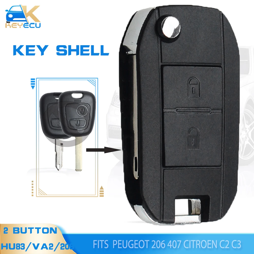 

Флип-чехол для Peugeot 206 407 307 307 107 207 Citroen C2 C3 Xsara Picasso