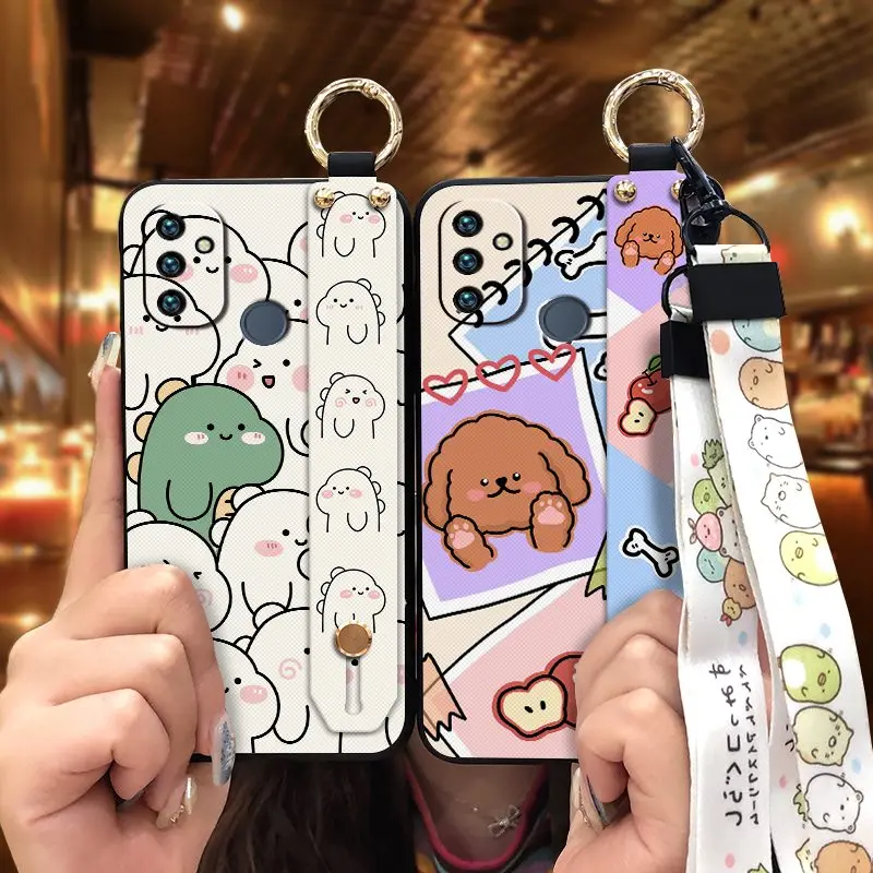 lanyard phone holder phone case for oneplus nord n1001nord n100 durable anti knock for girls soft free global shipping