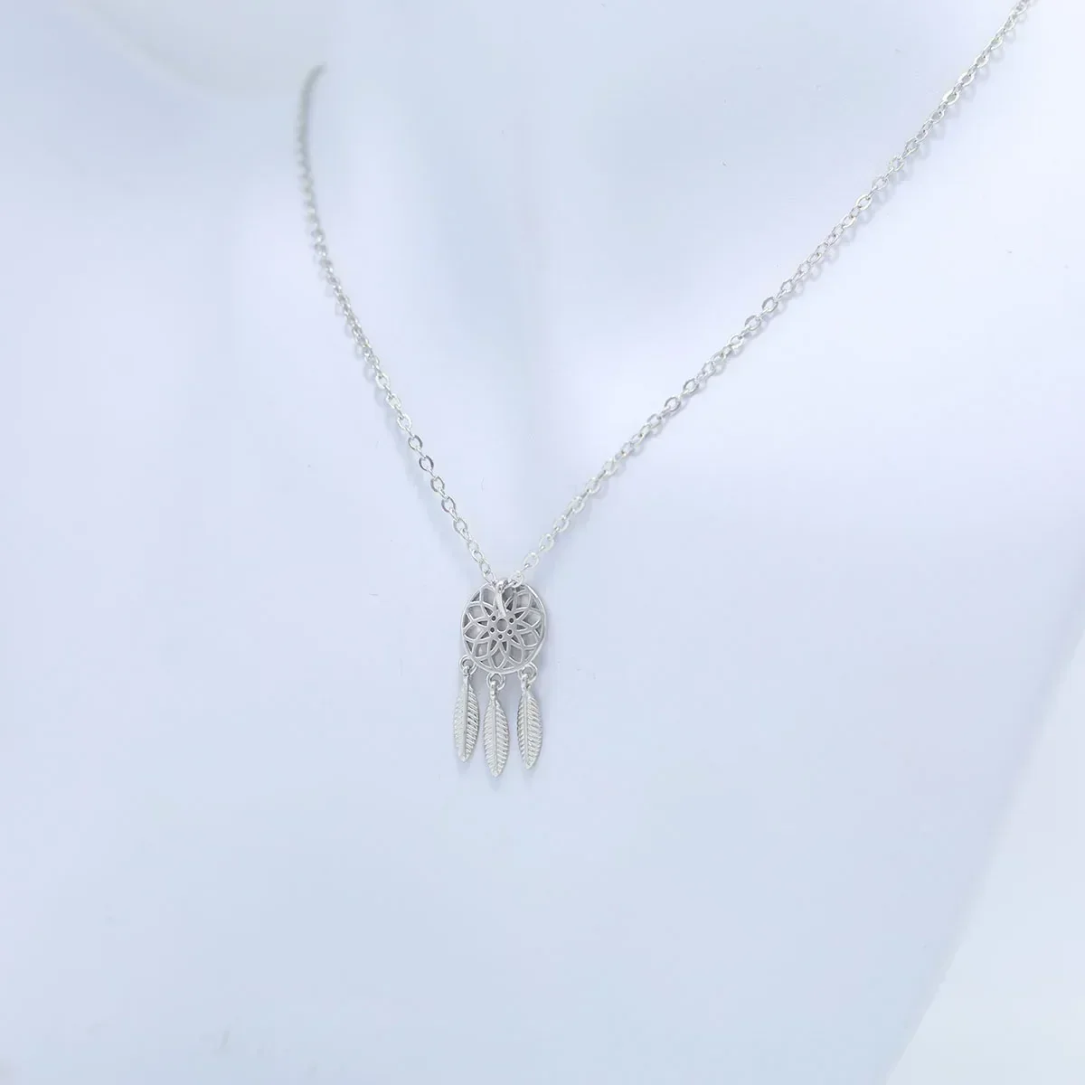 Богемное 100-язычное проекционное ожерелье с подвеской Я люблю тебя подарок сетка