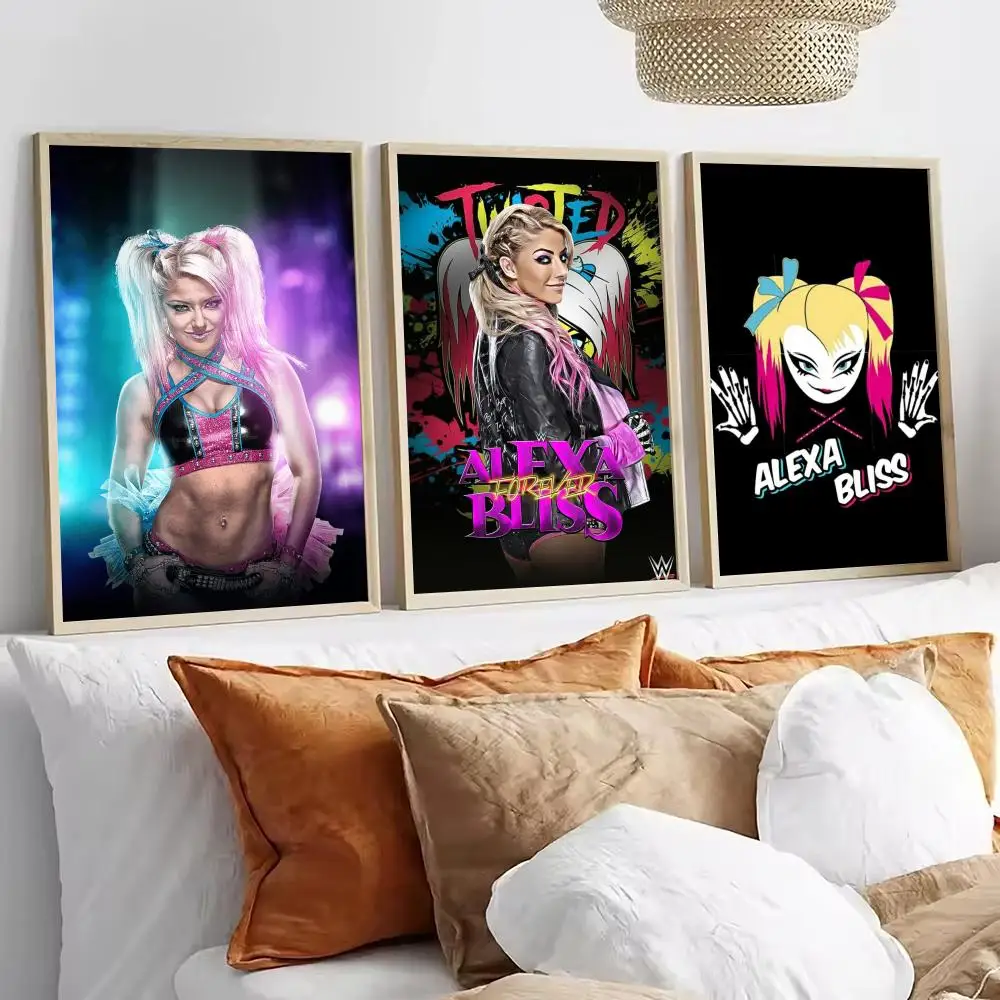 Фото Декоративные картины A-Alexa B-Bliss, каллиграфия, настенные наклейки для украшения гостиной, бара, декора стен комнаты №2