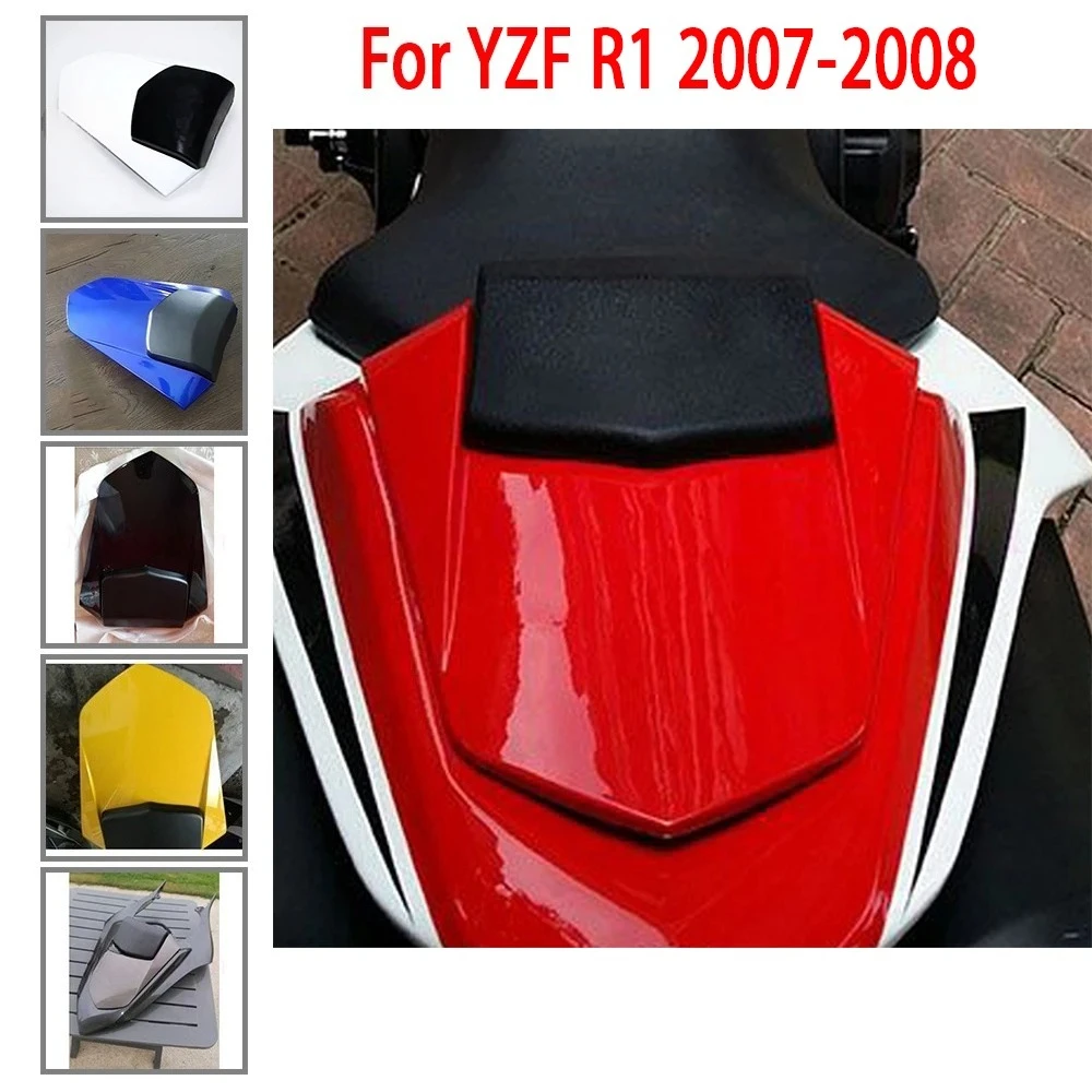 Фото Чехол на сиденье мотоцикла для Yamaha YZFR1 YZF-R1 YZF1000 2007 2008, аксессуары, чехол на заднее пассажирское сиденье. №1