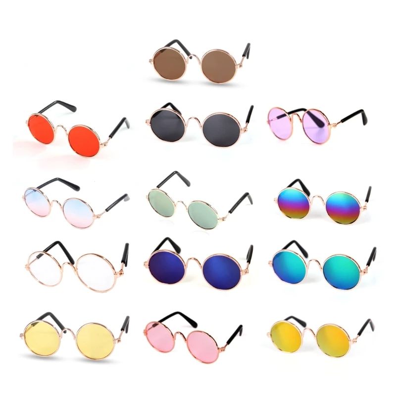 

Small Cat Glasses Dogs Sunglasses Cosplays Costume Accessory for Boy Girl Pets